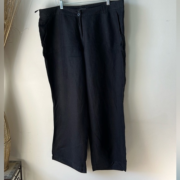 Preowned Ashley Stewart Linen Blend Pants Bundle Women’s Size 20 - Picture 6 of 7